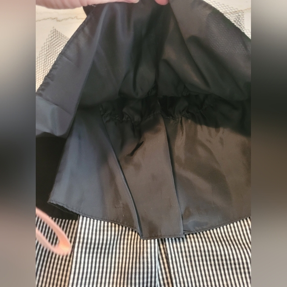 Wonder Nation Velvet High Low Black and Red Formal Kids Dress Size 4 - Picture 5 of 8